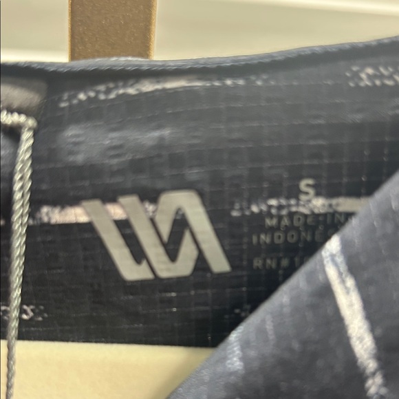 VRST Men's Navy Patterned button down shirt small - Picture 3 of 5